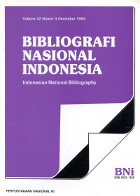 Image of Bibliografi Nasional Indonesia