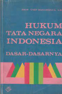 Image of Hukum tata negara Indonesia