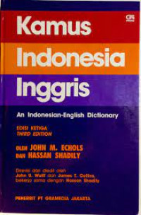 Image of Kamus Indonesia Inggris = An Indonesian-English dictionary