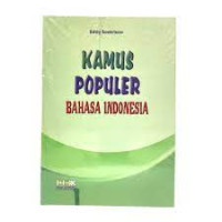 Image of Kamus Populer Bahasa Indonesia