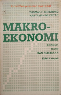 Image of Makro-ekonomi :konsep, teori dan kebijakan